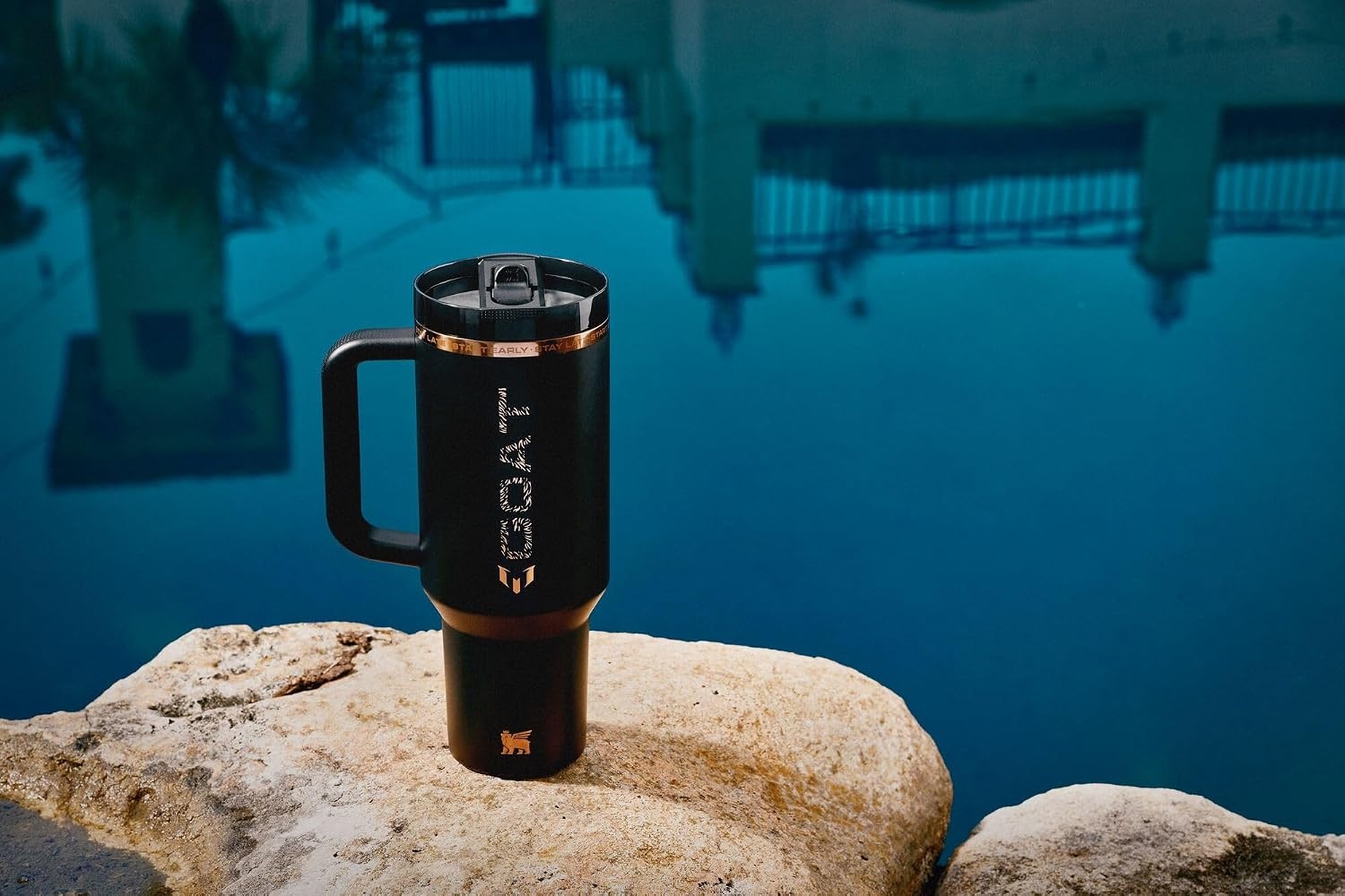 image:imageSTANLEY Quencher ProTour Flipstraw Tumbler 30 oz Caitlin Clark FutureMessi Goat Black
