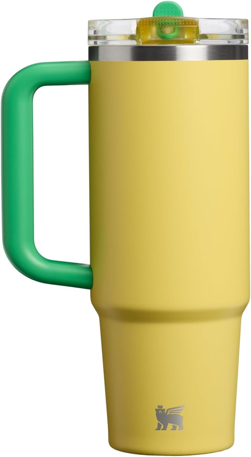 image:imageSTANLEY Quencher ProTour Flipstraw Tumbler 30 oz Caitlin Clark FutureTeam Yellow Green