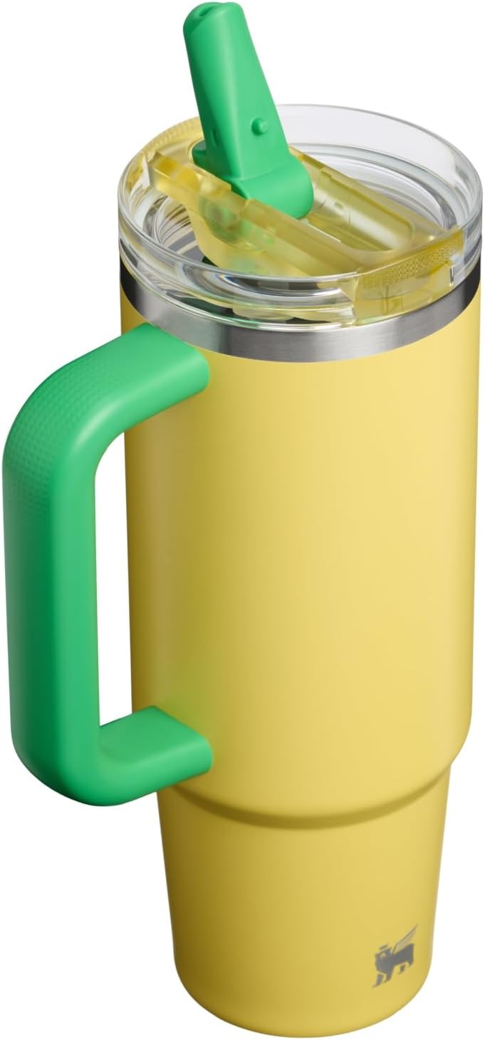 image:imageSTANLEY Quencher ProTour Flipstraw Tumbler 30 oz Caitlin Clark FutureTeam Yellow Green