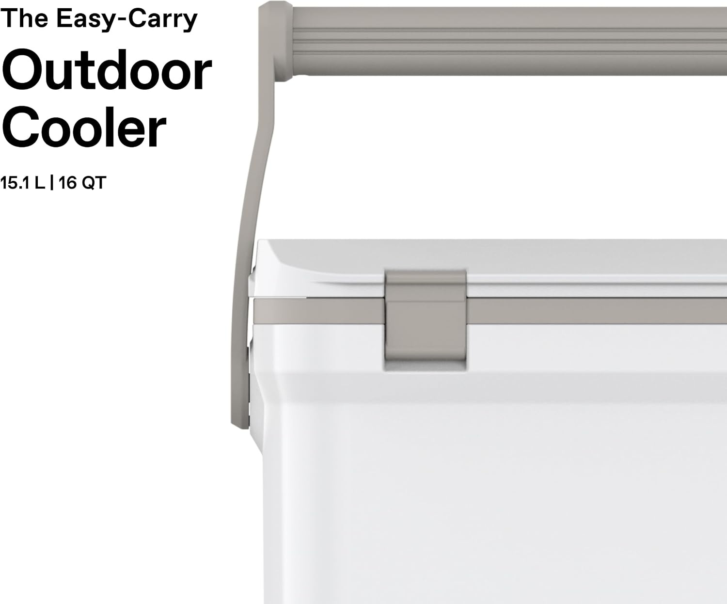 image:imageStanley 1913 Adventure EasyCarry Outdoor Cooler 151L Ice Cold For 36 Hours Cool Box BPAFree Chest Cooler With Adjustable Bungee System Rugged Travel Coolbox for 21 Cans LeakproofFrost