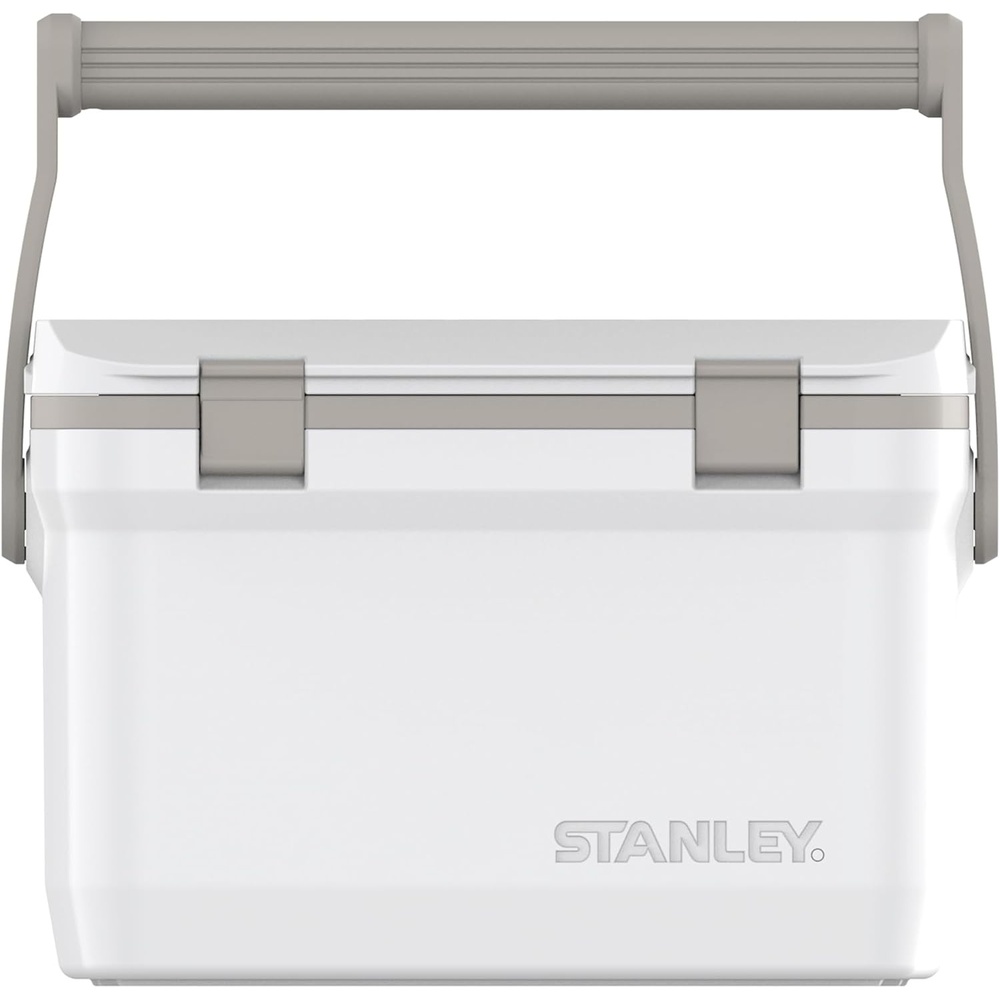 image:imageStanley 1913 Adventure EasyCarry Outdoor Cooler 151L  Ice Cold For 36 Hours  Cool Box  BPAFree  Chest Cooler With Adjustable Bungee System  Rugged Travel Coolbox for 21 Cans  LeakproofFrost