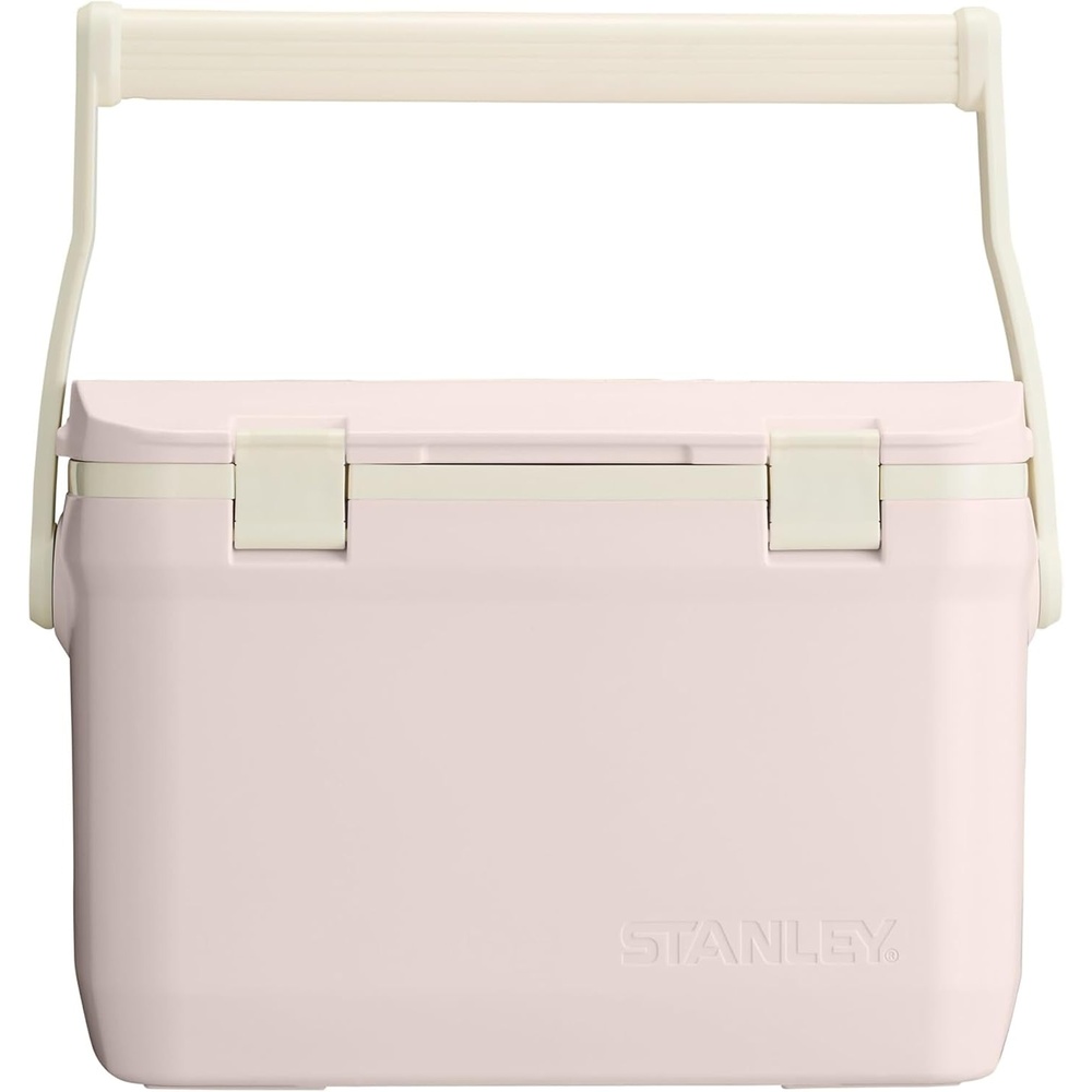 image:imageStanley 1913 Adventure Outdoor Cooler Ice Cold Up to 4 Days Cool Box BPAFree Chest Cooler Heavy Duty Camping Cooler Box Doubles as Seat Rugged Travel Coolbox LeakproofPink